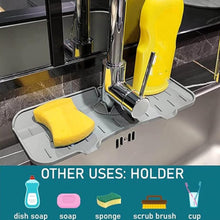 Silicone Sink Faucet Pad / Mat (1 Pc / 33x12 Cm)