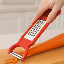 ﻿Kitchen 3 in 1 Multi Purpose Vegetable Peeler Grater Cutter for Food Preparation