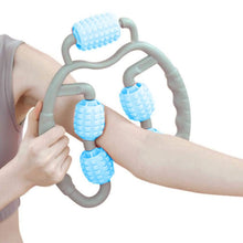 Muscle Massage Roller for Leg Soreness & Relaxation (5 Wheels, 1 Pc)